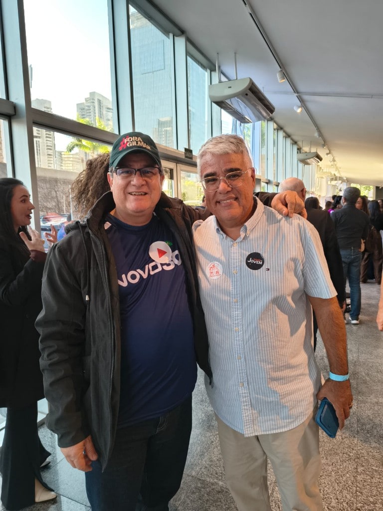 Mário Júnior em evento de campanha em Minas Gerais